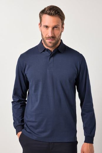 Plus size veliki brojevi Majica Polo dugih rukava za punije