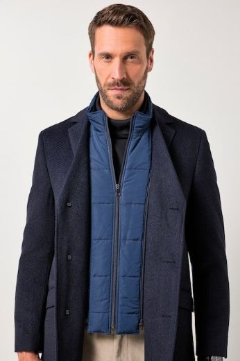 Plus size veliki brojevi Kaput na kopčanje za punije