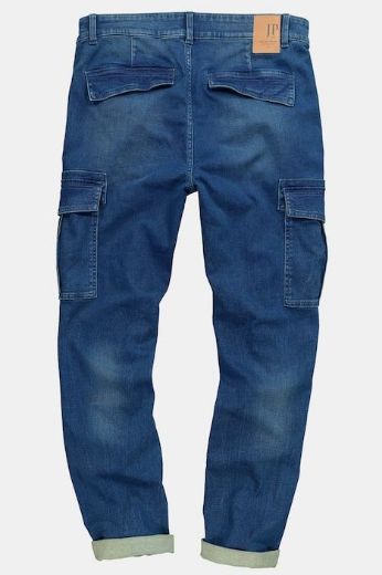 Plus size veliki brojevi Traperice Cargo za punije