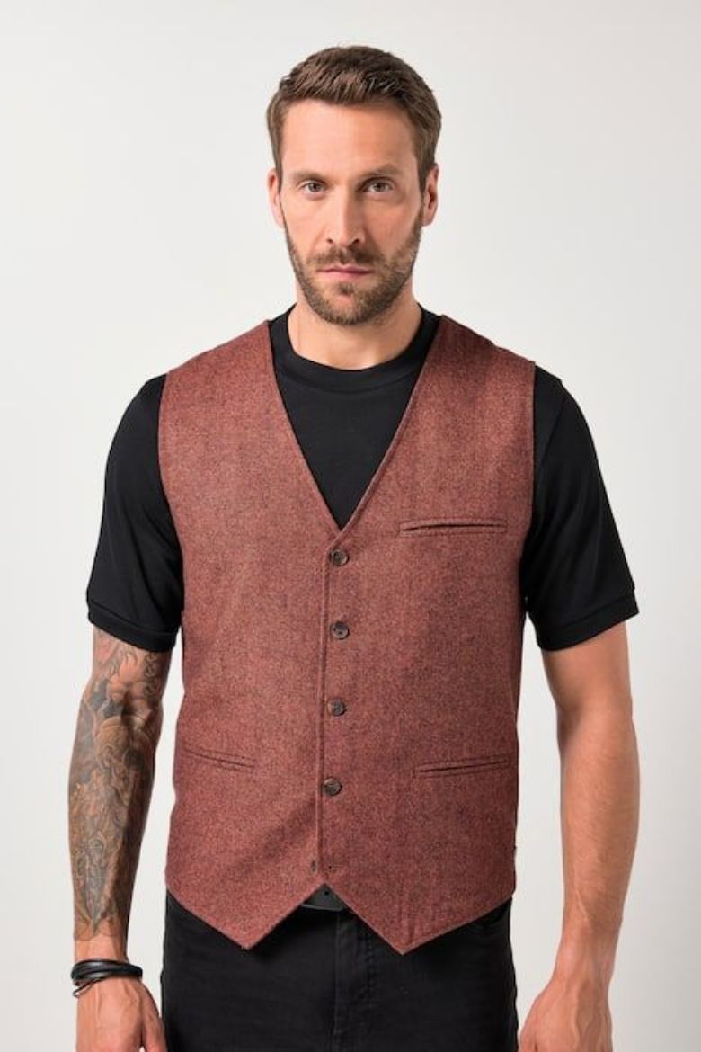 Plus size veliki brojevi Prsluk vuneni za punije