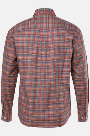 Plus size veliki brojevi Košulja karirana za punije