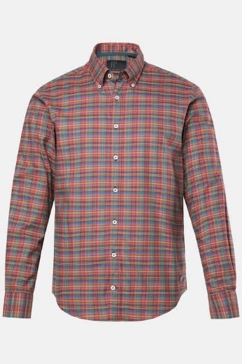 Plus size veliki brojevi Košulja karirana za punije