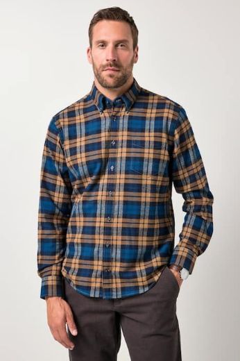 Plus size veliki brojevi Košulja karirana za punije