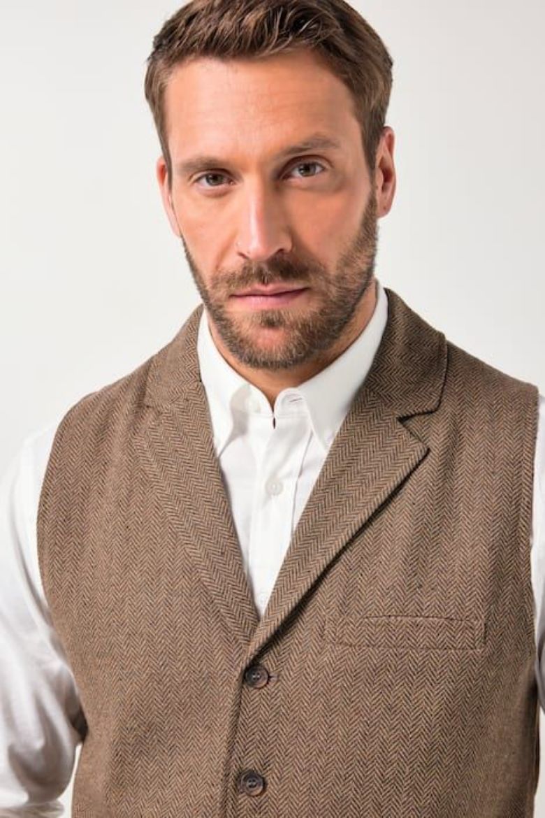 Plus size veliki brojevi Prsluk vuneni za punije