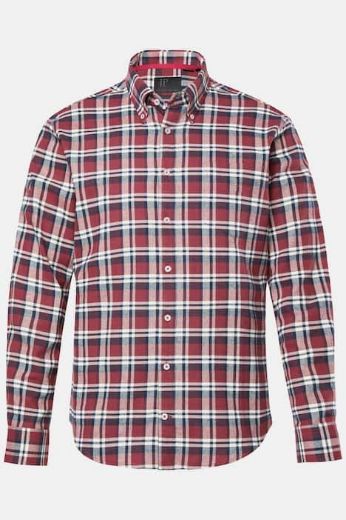 Plus size veliki brojevi Košulja karirana za punije