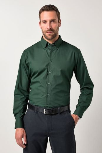 Plus size veliki brojevi Košulja dugih rukava poslovna za punije