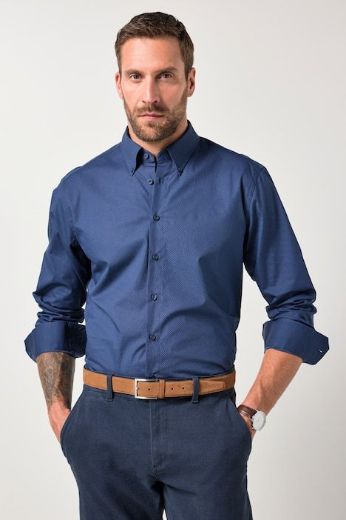 Plus size veliki brojevi Košulja dugih rukava poslovna za punije