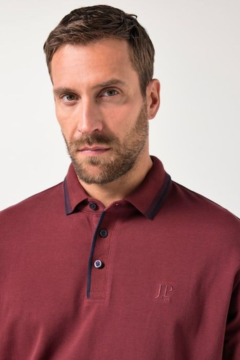 Plus size veliki brojevi Majica Polo dugih rukava za punije