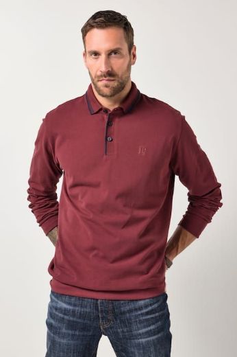 Plus size veliki brojevi Majica Polo dugih rukava za punije