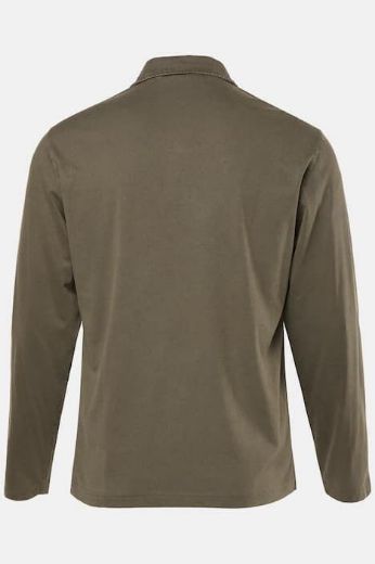 Plus size veliki brojevi Majica Polo dugih rukava za punije