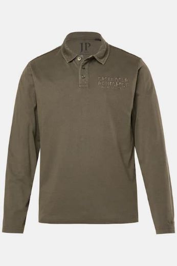 Plus size veliki brojevi Majica Polo dugih rukava za punije