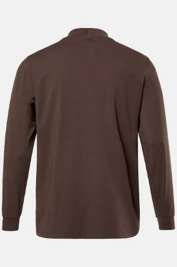 Plus size veliki brojevi Majica dugih rukava povišenog ovratnika za punije