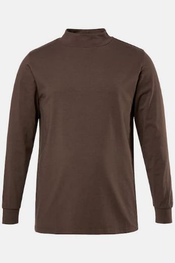 Plus size veliki brojevi Majica dugih rukava povišenog ovratnika za punije