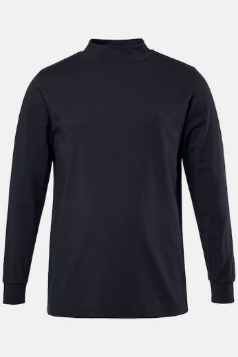 Plus size veliki brojevi Majica dugih rukava povišenog ovratnika za punije