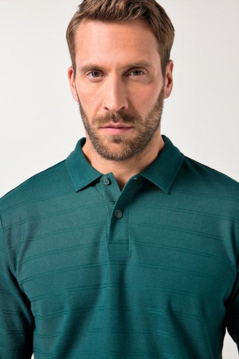 Plus size veliki brojevi Majica Polo dugih rukava za punije