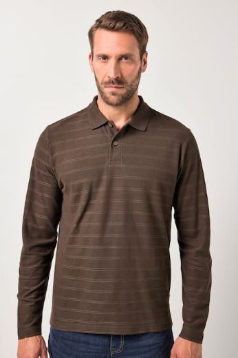 Plus size veliki brojevi Majica Polo dugih rukava za punije