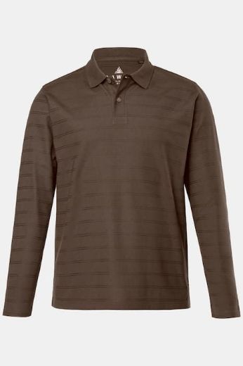 Plus size veliki brojevi Majica Polo dugih rukava za punije