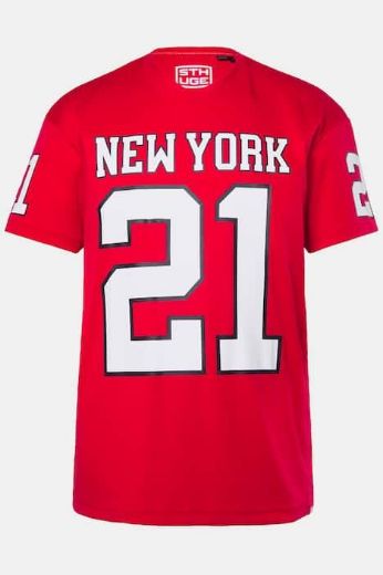 Plus size veliki brojevi Majica kratkih rukava s motivom brojki i slova za punije