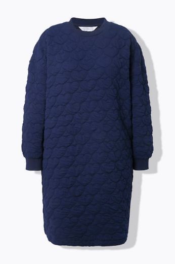Plus size veliki brojevi Haljina mini s printom srca za punije