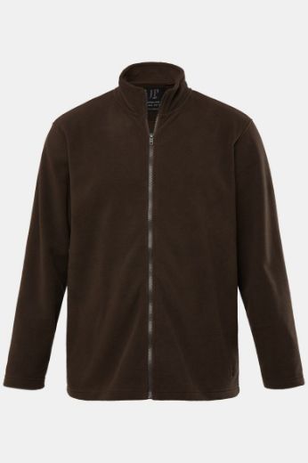 Plus size veliki brojevi Jakna od flisa povišenog ovratnika za punije