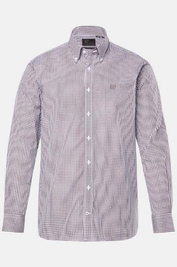 Plus size veliki brojevi Košulja karirana dugih rukava za punije