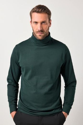 Plus size veliki brojevi Majica rol ovratnika za punije