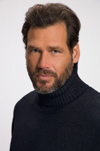 Plus size veliki brojevi Pulover pleteni dolčevita za punije