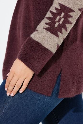 Plus size veliki brojevi Pulover dugih rukava za punije