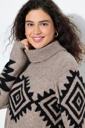 Plus size veliki brojevi Pulover dugih rukava za punije