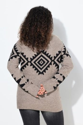Plus size veliki brojevi Pulover dugih rukava za punije