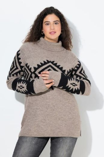 Plus size veliki brojevi Pulover dugih rukava za punije