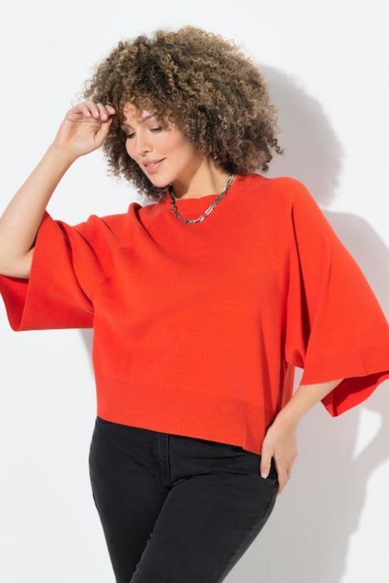 Plus size veliki brojevi Pulover 3/4 rukava za punije