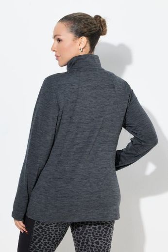 Plus size veliki brojevi Majica dugih rukava s patentnim zatvaračem za punije