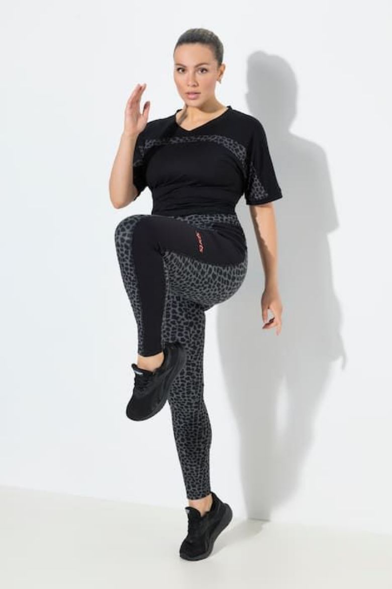 Plus size veliki brojevi Tajice sportske za punije