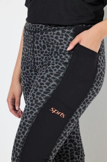 Plus size veliki brojevi Tajice sportske za punije