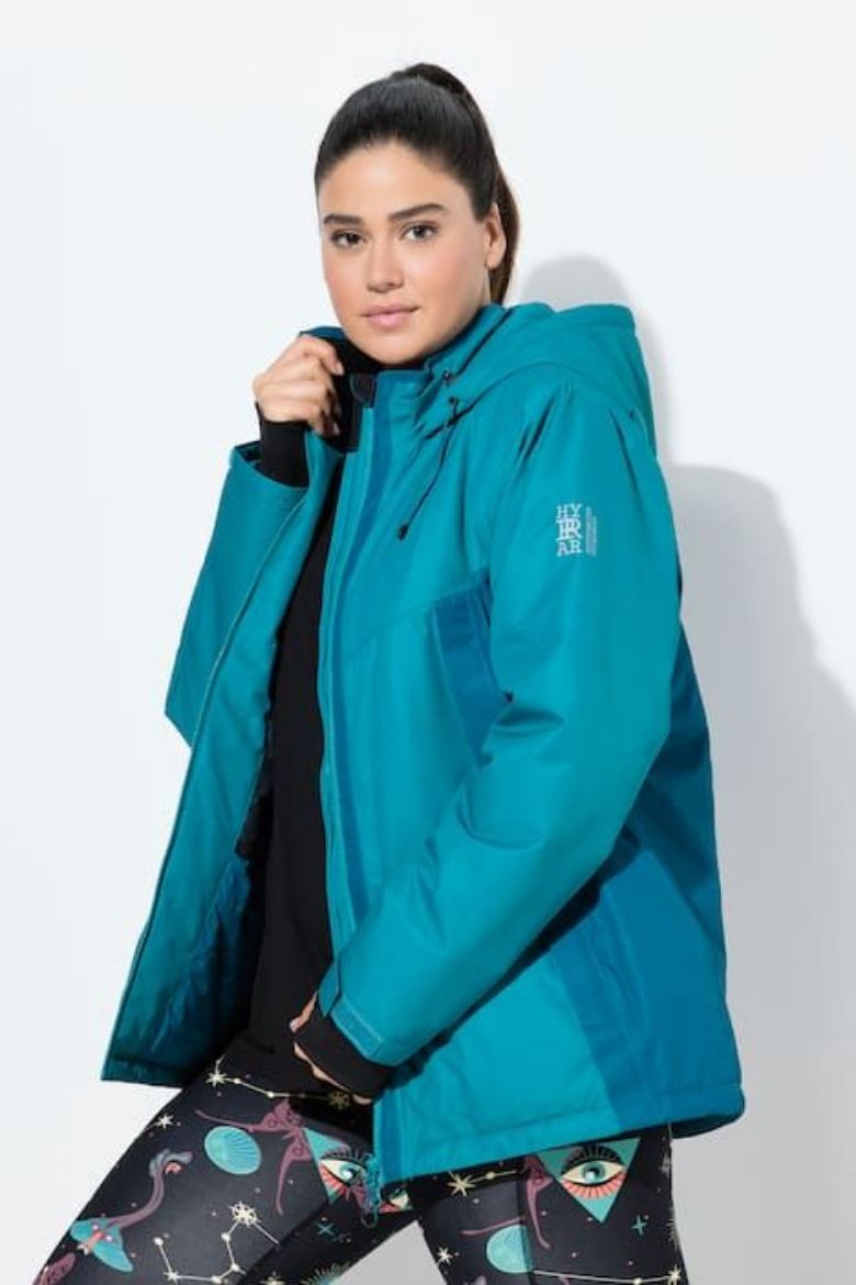 Plus size veliki brojevi Jakna funkcionalna s kapuljačom za punije
