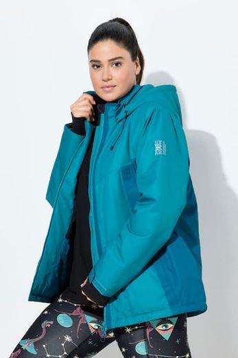 Plus size veliki brojevi Jakna funkcionalna s kapuljačom za punije