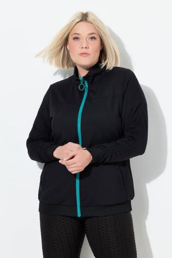 Plus size veliki brojevi Majica dugih rukava s patentnim zatvaračem za punije