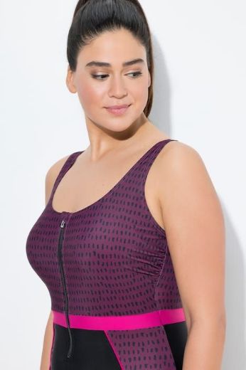 Plus size veliki brojevi Kupaći kostim s nogavicama za punije