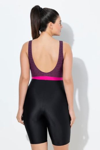 Plus size veliki brojevi Kupaći kostim s nogavicama za punije