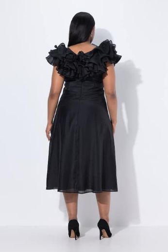 Plus size veliki brojevi Haljina elegantna bez rukava A kroja za punije