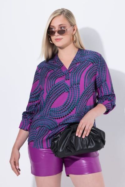 Veliki brojevi Bluza dugih rukava moda za punije