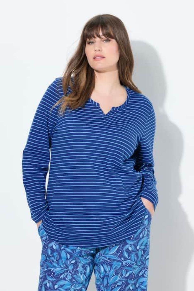 Plus size veliki brojevi Pidžama dugih rukava za punije