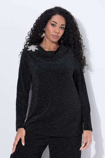 Plus size veliki brojevi Majica elegantna dugih rukava za punije