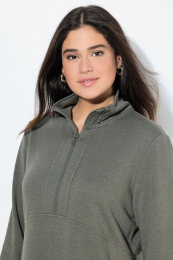 Plus size veliki brojevi Haljinai dugih rukava za punije