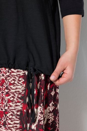 Plus size veliki brojevi Majica 3/4 rukava za punije