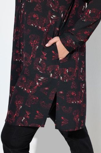 Plus size veliki brojevi Bluza dugih rukava dužeg kroja za punije