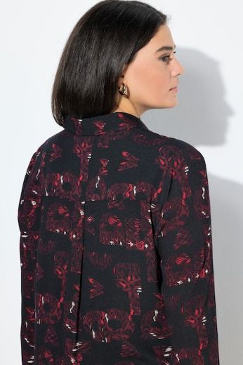 Plus size veliki brojevi Bluza dugih rukava dužeg kroja za punije