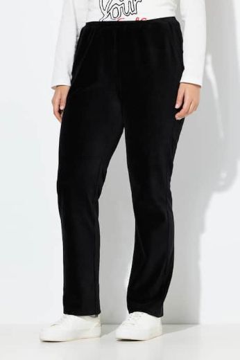 Plus size veliki brojevi Hlače širokih ravnih nogavica za punije