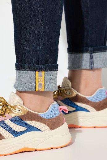 Plus size veliki brojevi Traperice povišenog struka za punije